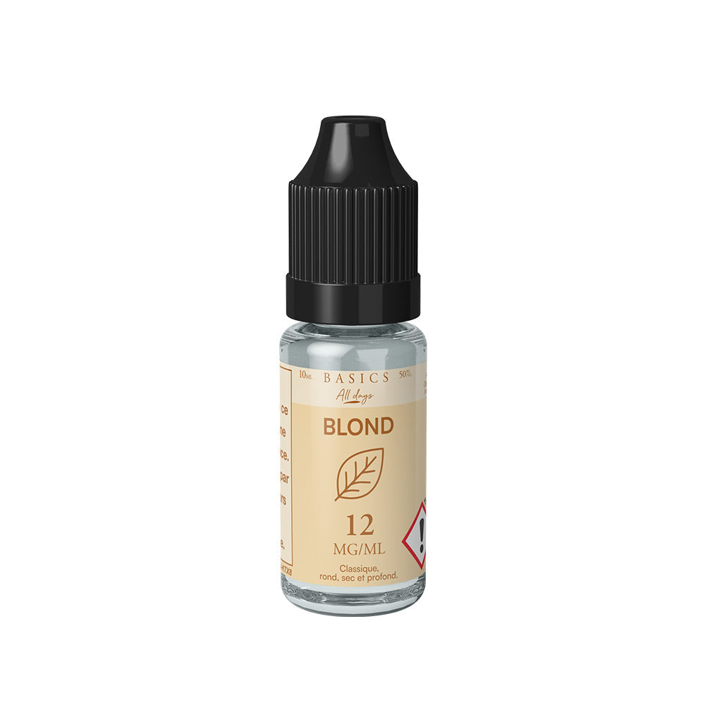 Pack 5 E-liquides Tabac Blond 10ml - Les Basics
