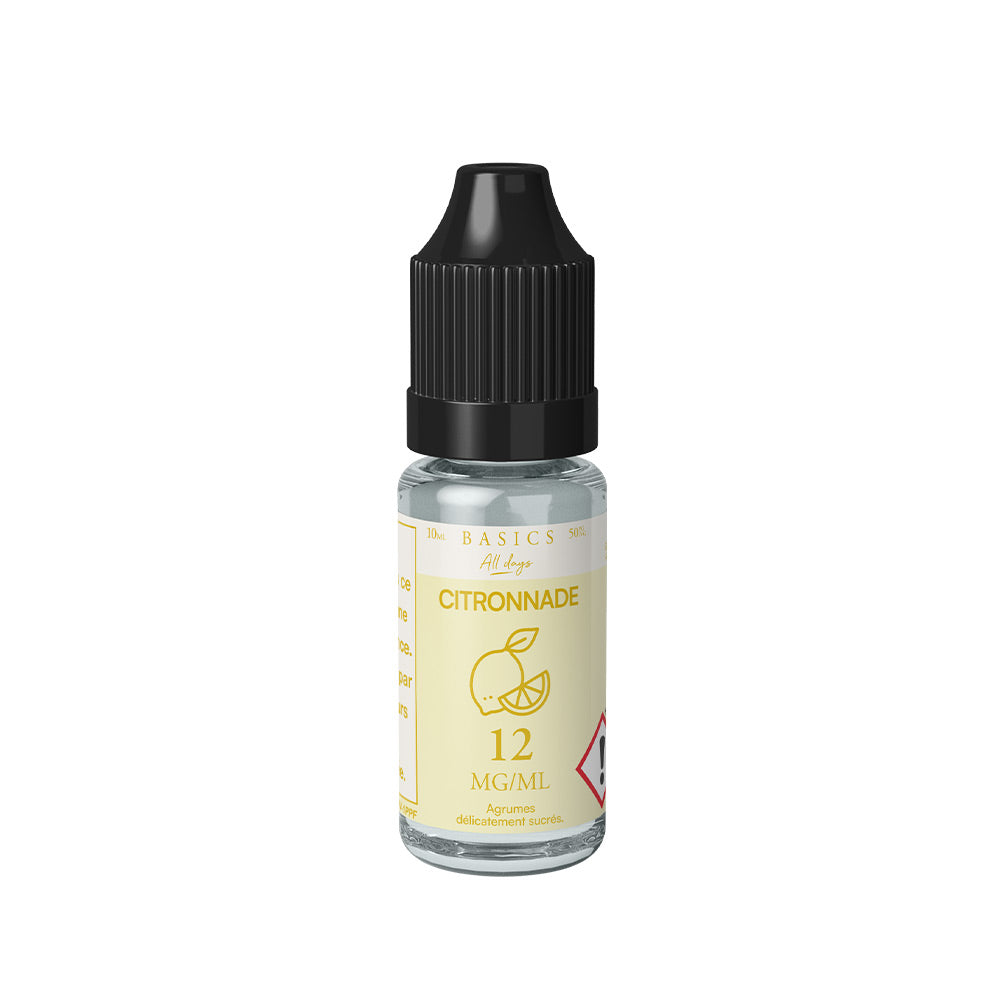 Pack 5 E-liquides Citronnade 10ml - Les Basics