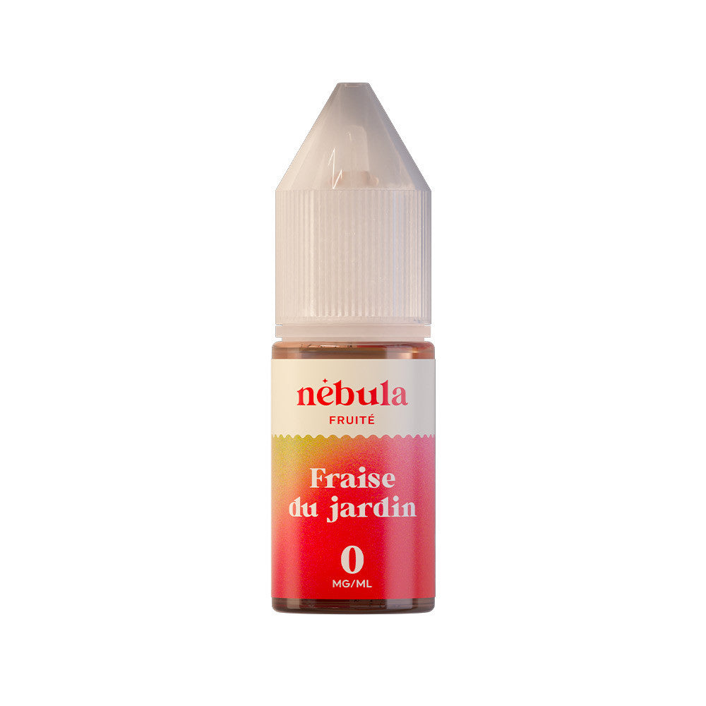 Pack 5 E-liquides Fraise du Jardin 10 ml - Nébula