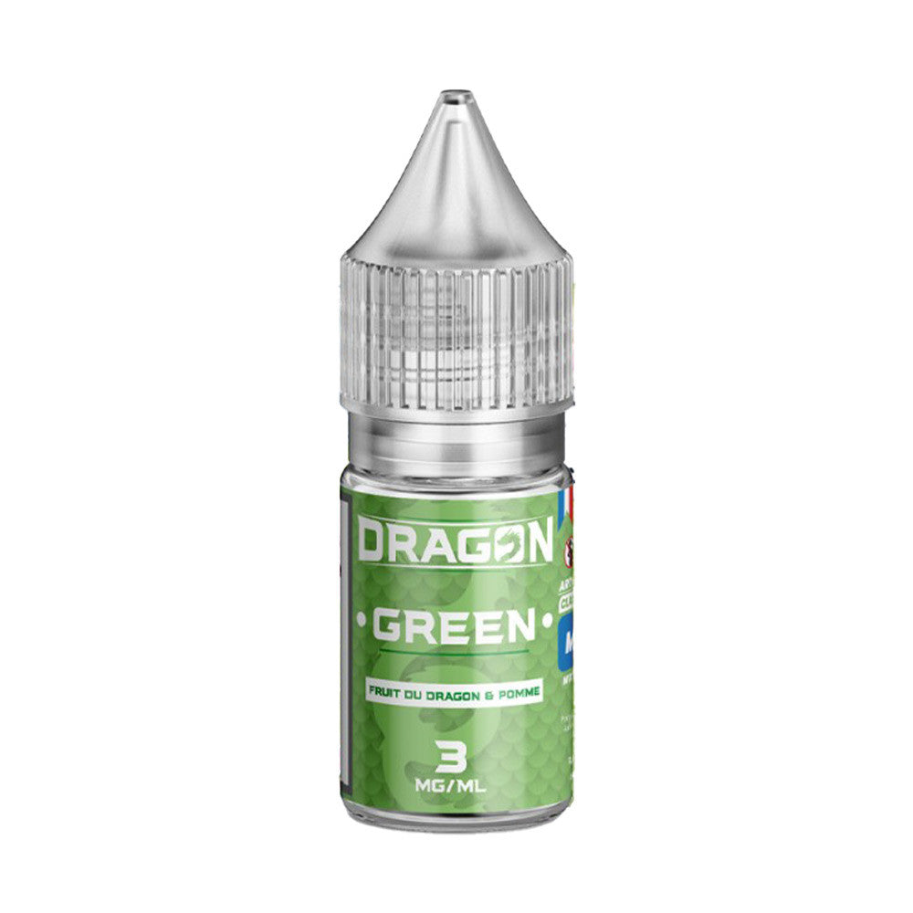 Pack 5 E-liquides Green 10ml - Dragon