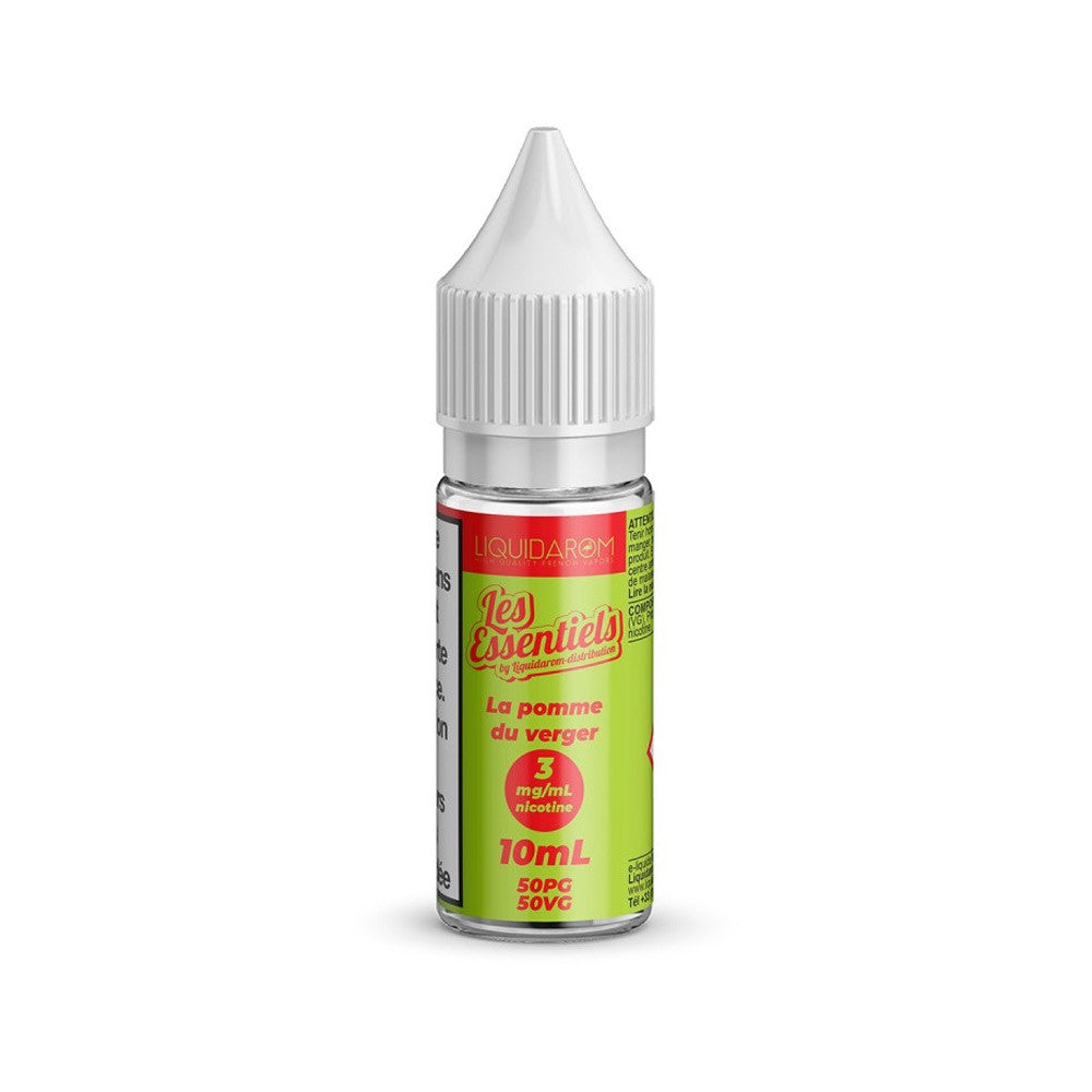 Pack 5 E-liquides La Pomme du Verger 10 ml - Les Essentiels - Liquidarom