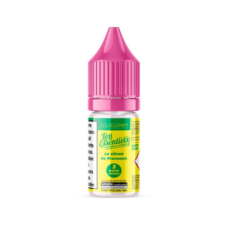 Pack 5 E-liquides Le Citron de Provence 10 ml - Les Essentiels - Liquidarom