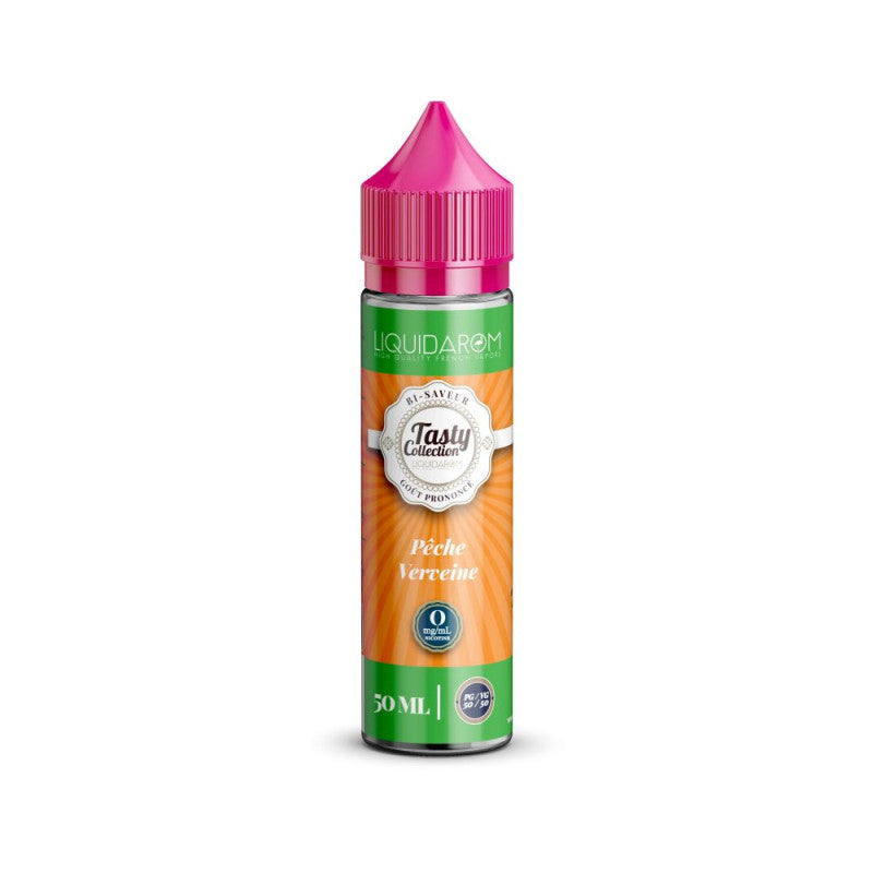 E Liquide Pche Verveine 50ml - Liquidarom - HappeSmoke E Liquide Pche Verveine 50ml - Liquidarom - HappeSmoke