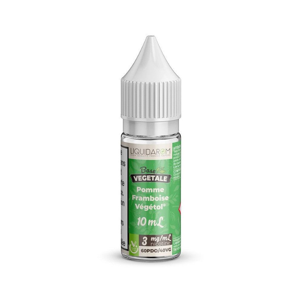 Pack 5 E-liquides Pomme Framboise 10 ml - Végétol - Liquidarom