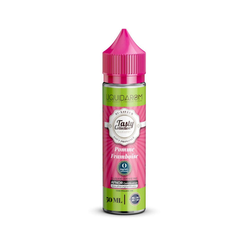 E-liquide Pomme Framboise 50 ml - Tasty Collection par Liquidarom