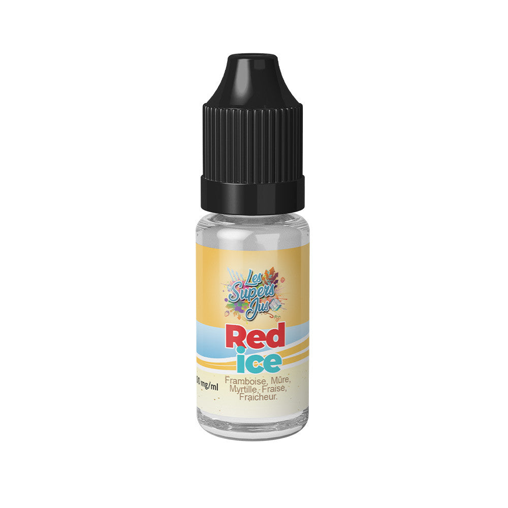 Pack 5 E-liquides Red Ice 10 ml - Les Supers Jus - HappeSmoke Pack 5 E-liquides Red Ice 10 ml - Les Supers Jus - HappeSmoke
