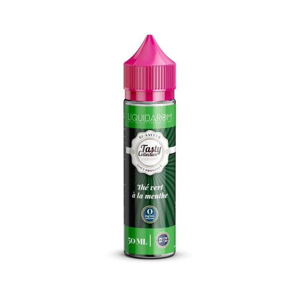 E-liquide Th Vert Menthe 50ml - Tasty Collection - LiquidArom - HappeSmoke E-liquide Th Vert Menthe 50ml - Tasty Collection - LiquidArom - HappeSmoke