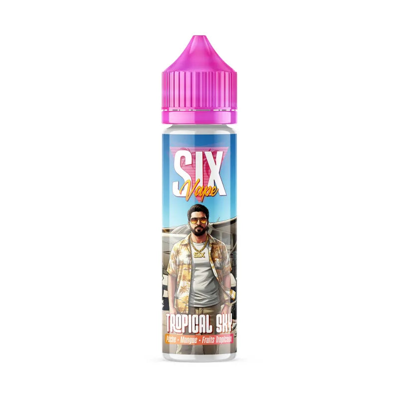 E-liquide Tropical sky 50ml - Six vape
