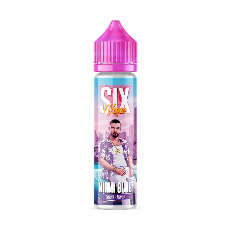 E-liquide Miami Blue 50ml - Six vape