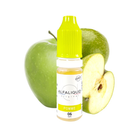 E-liquide Pomme Verte 10ml - Alfaliquid