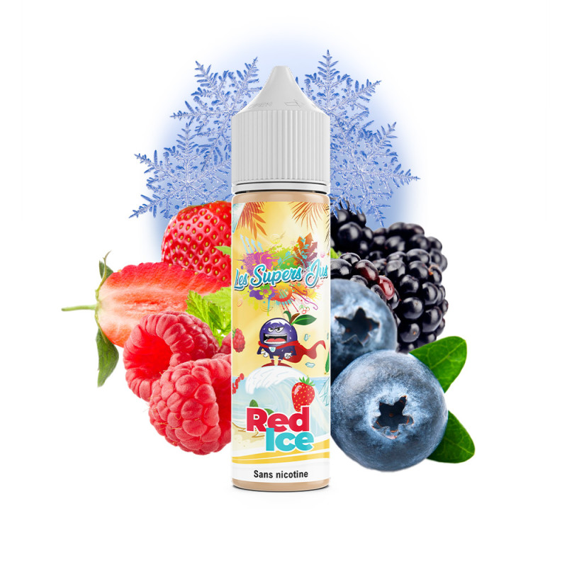 E-liquide Red Ice 50ml - Les Supers Jus