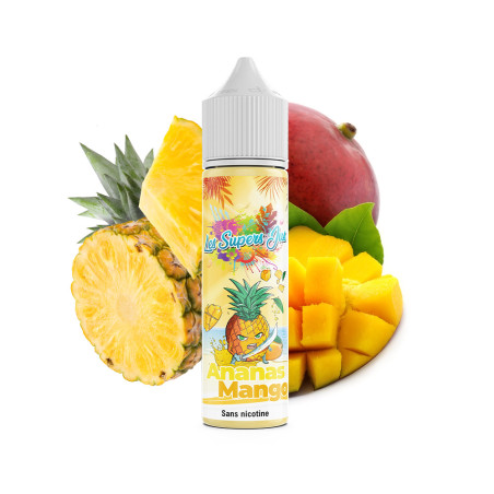 E-liquide Ananas Mango 50ml - Les Supers Jus