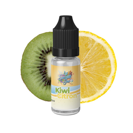E-liquide Kiwi Citron 10 ml - Les Supers Jus