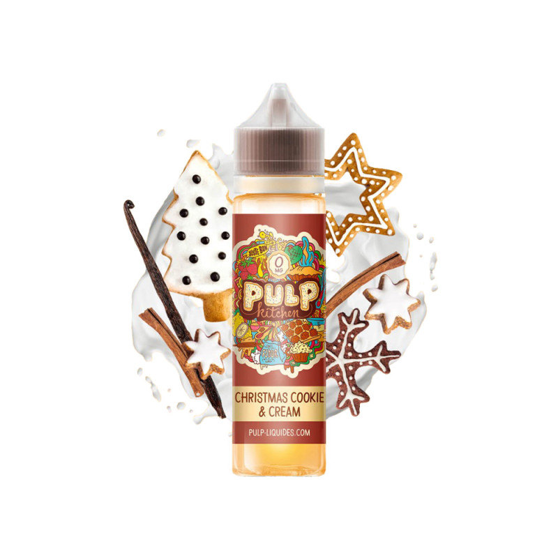 E-liquide Christmas Cookie & Cream 50ml - Pulp