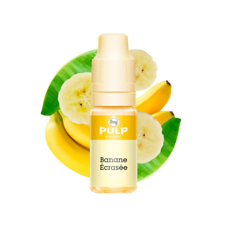 E-liquide Banane Ecrasée 10 ml - Pulp
