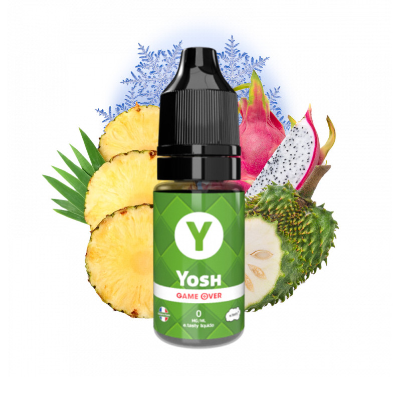 10ML ETASTY - YOSH 50/50 (ananas fruits du dragon corrosol)