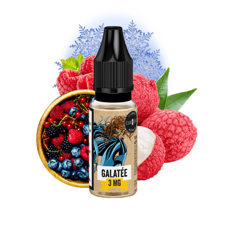 10ML CURIEUX - GALATEE 40/60 (litchi fruits rouges)