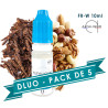 PACK DLUO X5 E-liquides FR-W 10ml - ALFALIQUID