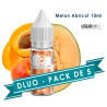 Pack DLUO X5 - Melon Abricot 10ml - Liquid'Arom