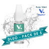 PACK DLUO X5 E-liquides Pure 10ml - Végétol