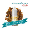 Pack DLUO X5 - Blond Américain 10ml - Nébula