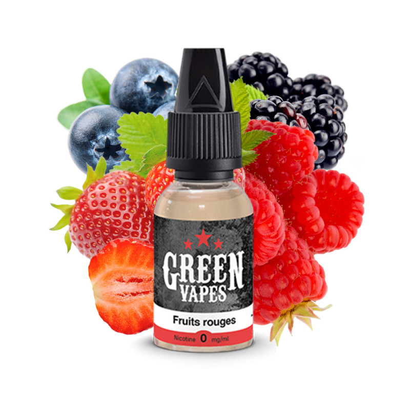 E-liquide Fruits Rouges 10ml - Green Vapes