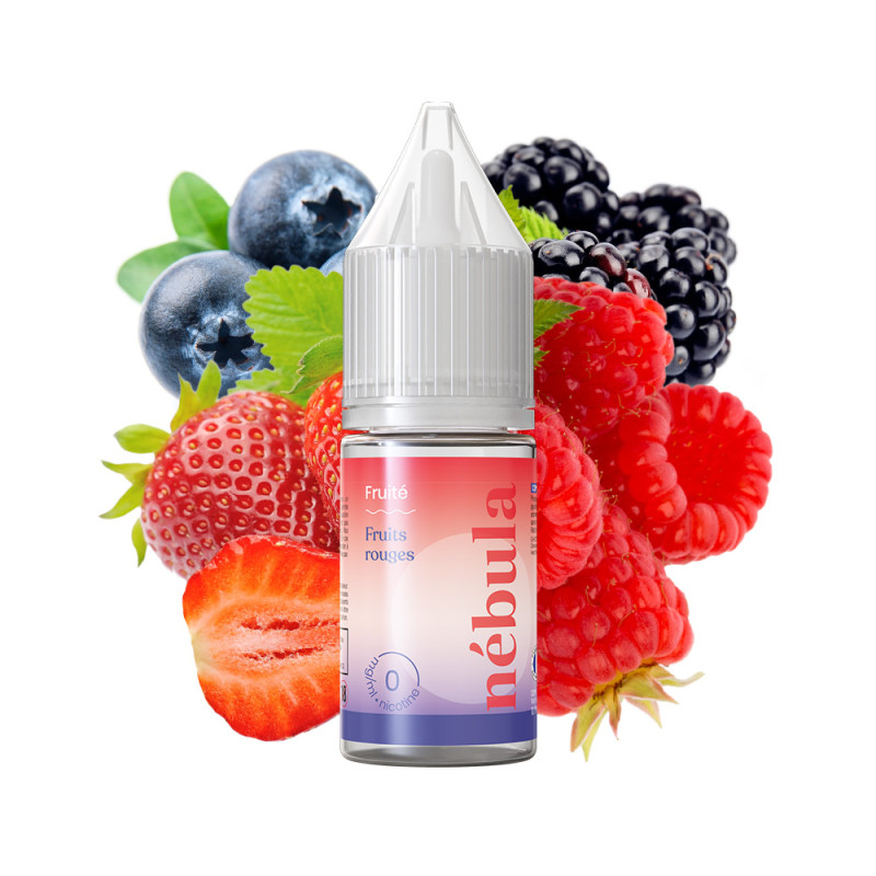 E-liquide Fruits Rouges 10 ml - Nébula