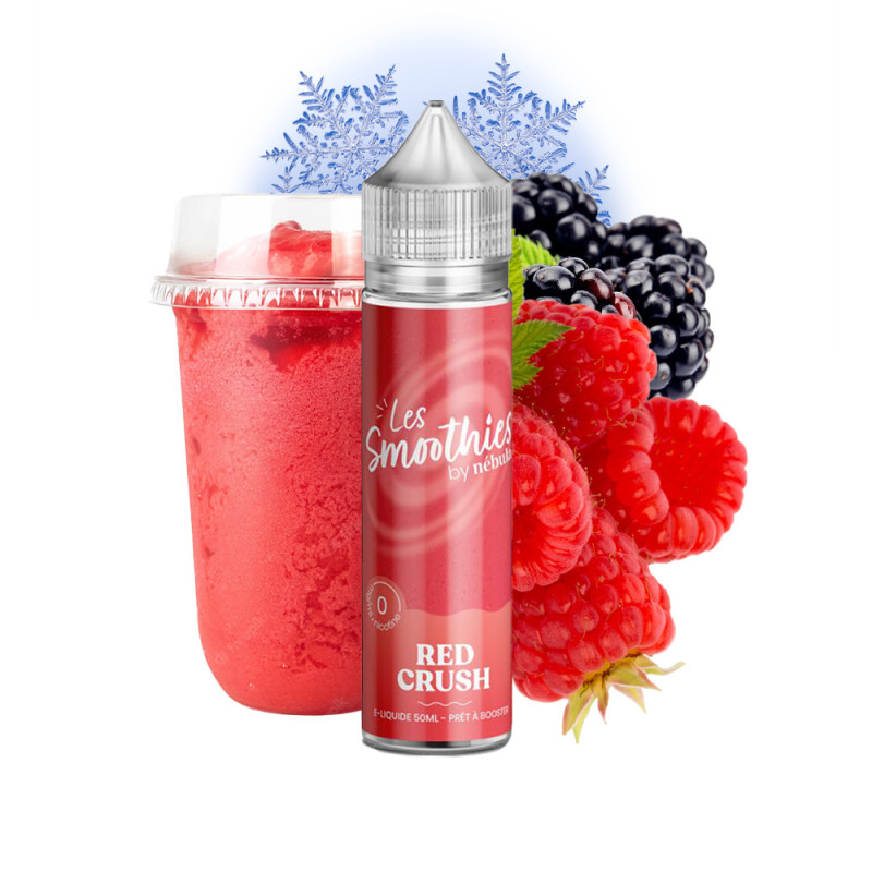 E-liquide Red Crush 50ml - Les Smoothies - Nébula
