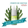 PACK DLUO x5 E-liquides Pointe de Cactus 10ml - Nébula