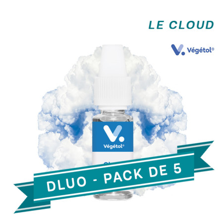 PACK DLUO X5 E-liquides Le Cloud 10ml - Végétol