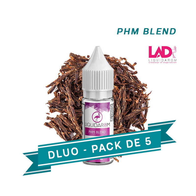 PACK DLUO x5 E-liquides PHM Blend 10 ml - Liquidarom