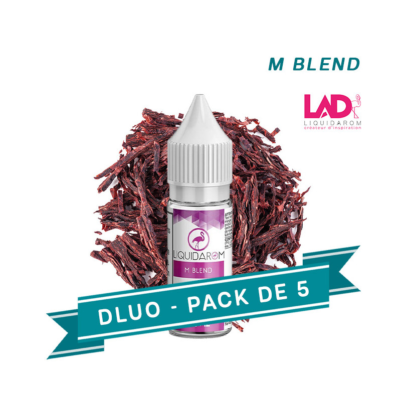 PACK DLUO X5 E-liquides M Blend 10ml - LiquidArom