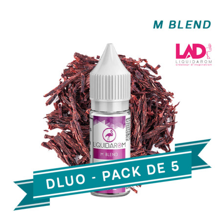 PACK DLUO X5 E-liquides M Blend 10ml - LiquidArom