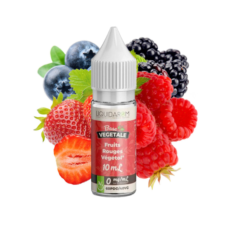 E-liquide Fruits Rouges  10 ml - Végétol - Liquidarom