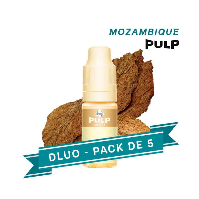 PACK DLUO x5 E-liquides Mozambique 10ml - Pulp