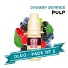PACK DLUO x5 E-liquides Chubby Berries 10ml - Pulp