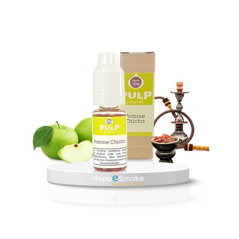 E Liquide 10ml Pomme Chicha Pulp Offre Spéciale Sur Happesmoke 9904