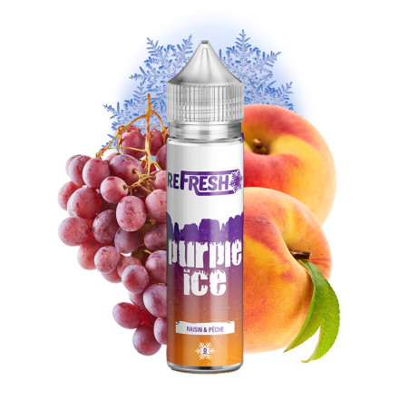E-liquide Purple Ice 50ml - Refresh à 19,90 €