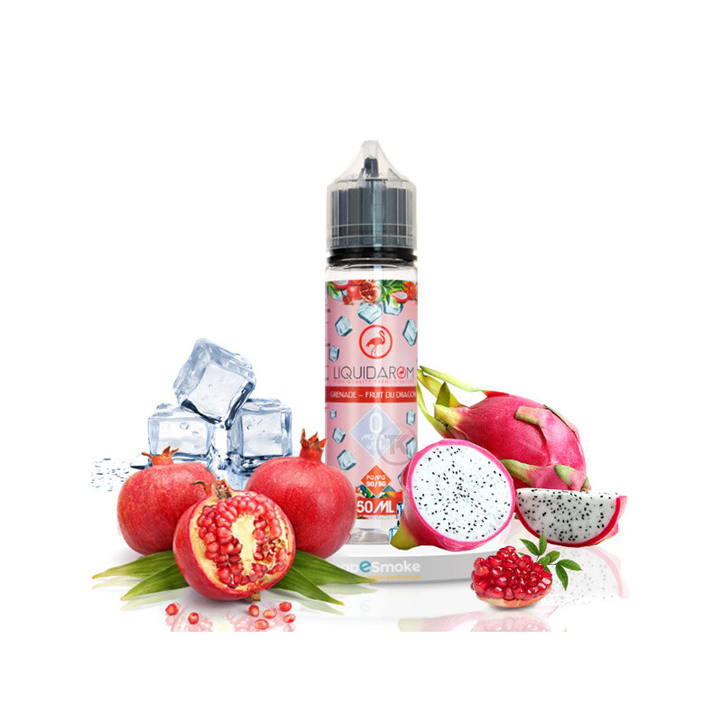 E-liquide Grenade et Fruit du Dragon 50ml - Liquid'Arom