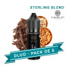 PACK DLUO x5 E-liquides Sterling Blend 10 ml - Flavor Hit