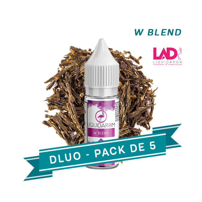 PACK DLUO x5 E-liquides W Blend - Liquid'arom