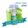 PACK DLUO x5 E-liquides Green Tonic 10ml - Les Smoothies