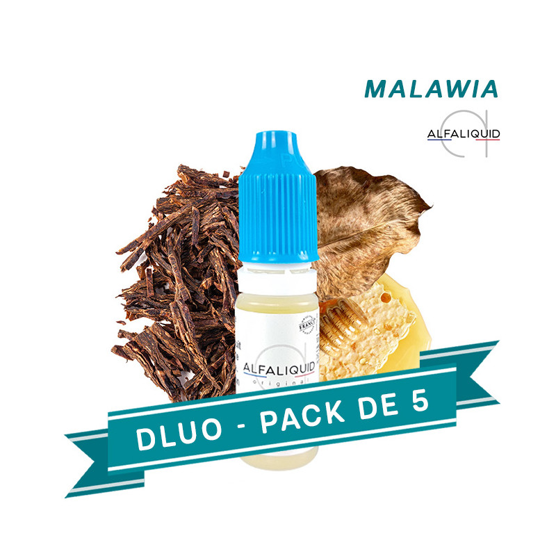 PACK DLUO x5 E-liquides Malawia 10ml - Alfaliquid