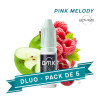 PACK DLUO x5 E-liquides Pink Melody 10ml - Dark Story