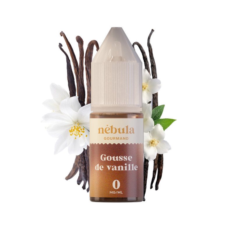 E-liquide Gousse De Vanille 10 ml - Nébula