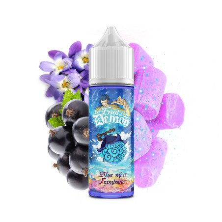 E-liquide Blue Mist Framboise 50ml- Les fruits du Démon