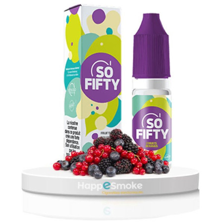10ML ALFA - FRUITS ROUGES SO FIFTY 50/50