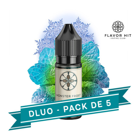 DLUO PACK X5  E-LIQUIDES MONSTER FROST   10ML - FLAVOR HIT