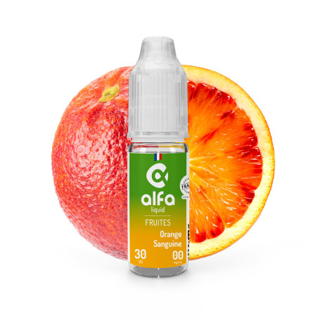 E-liquide Orange Sanguine 10ml - Alfaliquid
