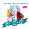 PACK DLUO x5 Eliquides Grenade Fruit du dragon 10ml - Liquidarom